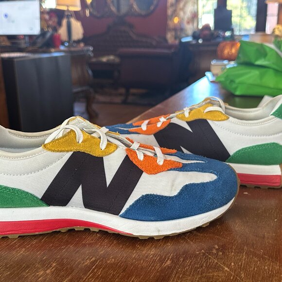 New Balance 327 Shoes Mens Size 7 Suede Running Athletic MS327PBA Sneakers - Picture 7 of 15